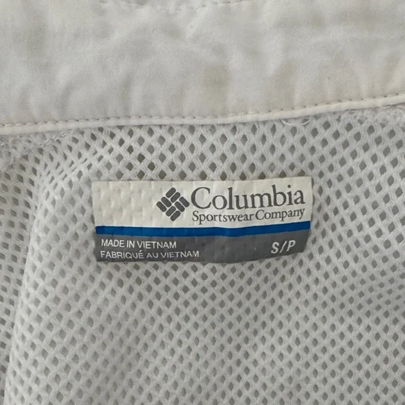 Women’s Columbia Fishing Shirt White Small - Picture 9 of 10